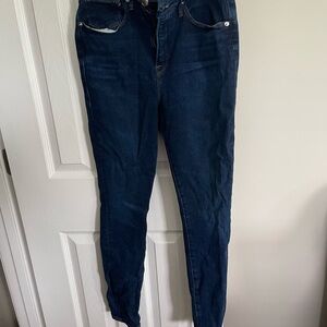 Women's Dark Blue Jeans